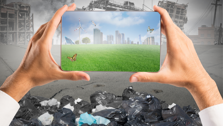 Ilustração Cidades Sustentaveis